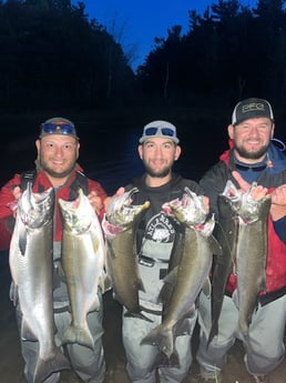 Fishing in Big Rapids, Michigan