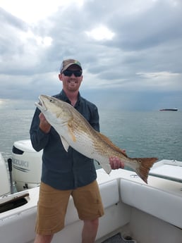 Redfish fishing in Galveston, Texas