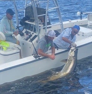 Tarpon fishing in Naples, Florida