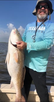 Redfish fishing in South Padre Island, Texas