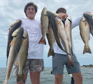 Redfish fishing in Port O&#039;Connor, Texas