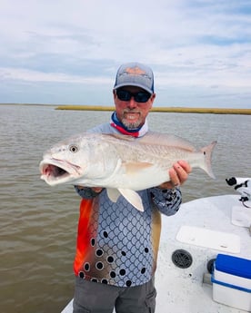 Redfish fishing in Surfside Beach, Texas