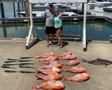 Cobia, Mahi Mahi / Dorado, Red Snapper fishing in Freeport, Texas