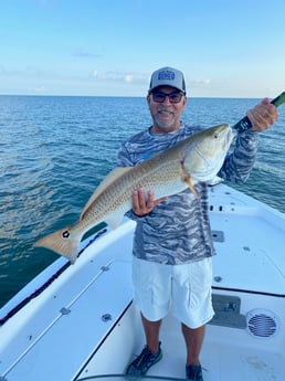 Redfish fishing in Galveston, Texas