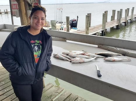 Redfish, Speckled Trout / Spotted Seatrout Fishing in Galveston, Texas