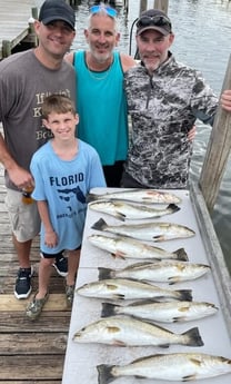 Speckled Trout / Spotted Seatrout fishing in Fort Walton Beach, Florida