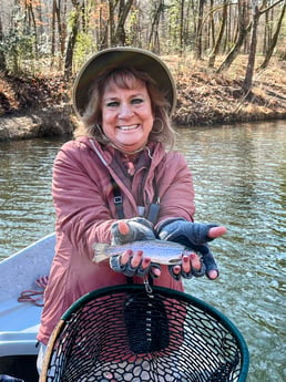 Rainbow Trout fishing in Broken Bow, Oklahoma