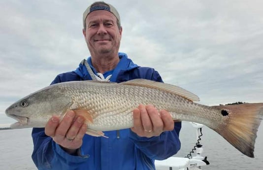 Redfish fishing in Mount Pleasant, South Carolina