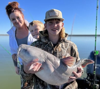 Blue Catfish Fishing in Dallas, Texas