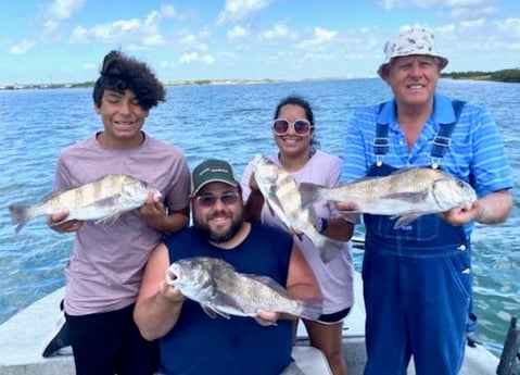 Black Drum fishing in Port Aransas, Texas