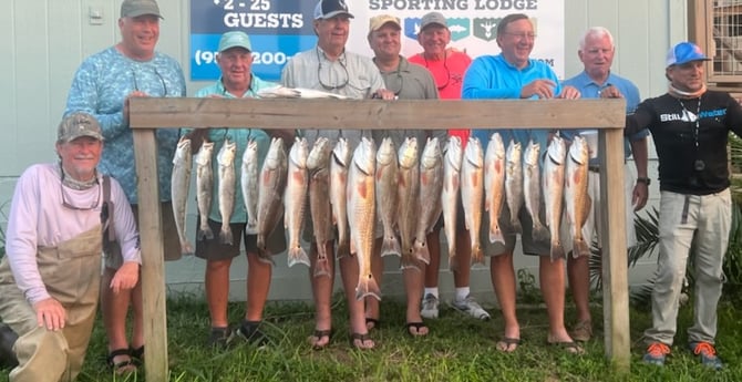 Redfish, Speckled Trout / Spotted Seatrout fishing in South Padre Island, Texas