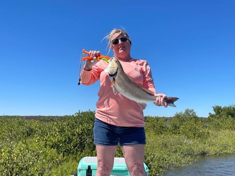 Redfish fishing in St. Augustine, Florida