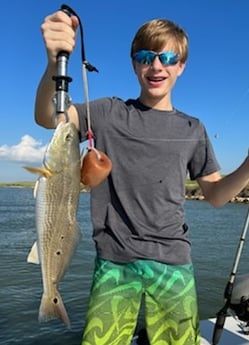 Redfish fishing in Galveston, Texas