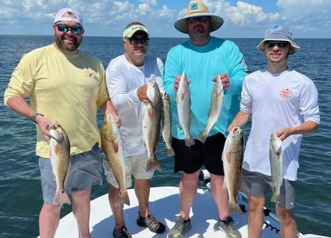 Redfish, Speckled Trout / Spotted Seatrout Fishing in South Padre Island, Texas