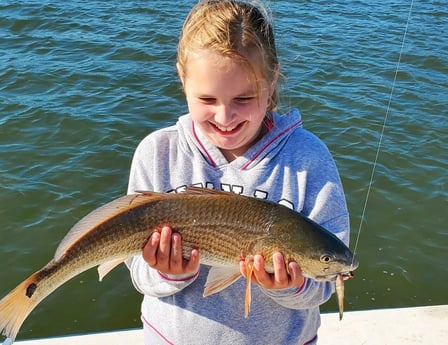 Redfish fishing in Beaufort, North Carolina