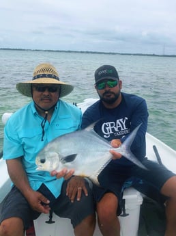 Permit fishing in Tavernier, Florida