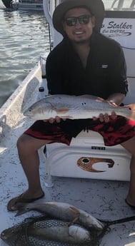 Redfish fishing in South Padre Island, Texas