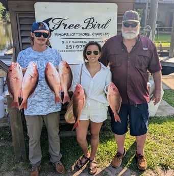 Red Snapper Fishing in Gulf Shores, Alabama