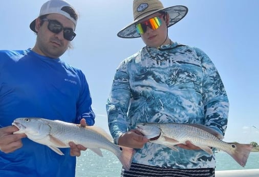 Redfish fishing in South Padre Island, Texas