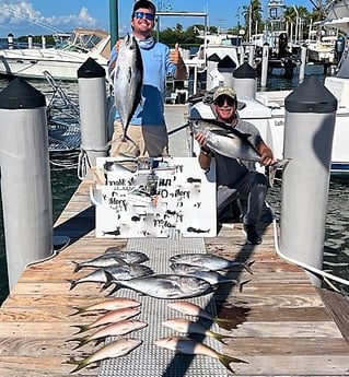 Blackfin Tuna, Yellowtail Snapper Fishing in Islamorada, Florida