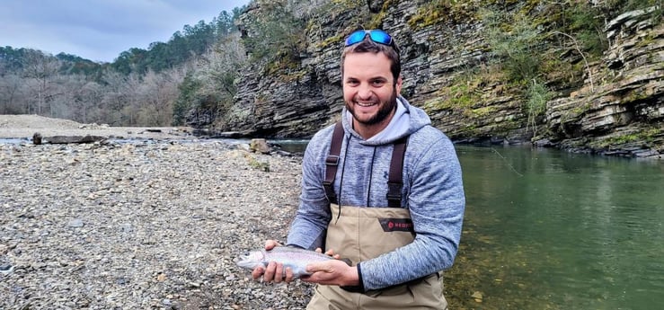 Fishing in Broken Bow, Oklahoma