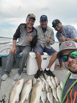 Redfish, Speckled Trout / Spotted Seatrout fishing in Galveston, Texas