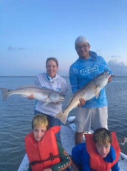 Redfish fishing in Rockport, Texas