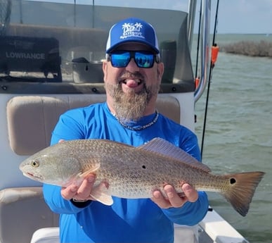 Redfish fishing in Rockport, Texas