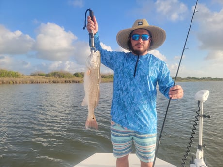 Redfish fishing in Port Aransas, Texas