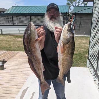 Redfish fishing in Sulphur, Louisiana