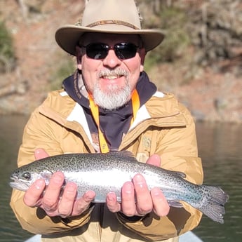 Rainbow Trout fishing in Broken Bow, Oklahoma