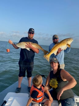 Redfish fishing in Port O&#039;Connor, Texas