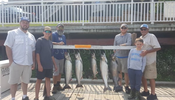 Fishing in Manistee, Michigan