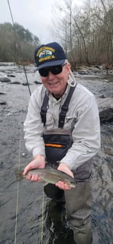 Rainbow Trout fishing in Broken Bow, Oklahoma