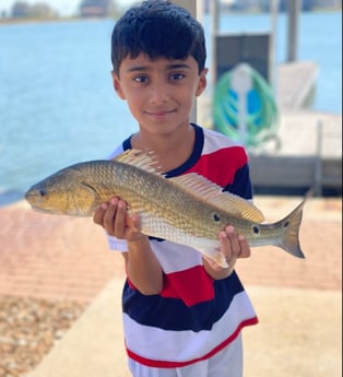 Redfish fishing in Galveston, Texas