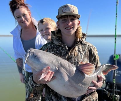 Blue Catfish Fishing in Dallas, Texas