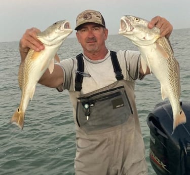 Redfish Fishing in Galveston, Texas