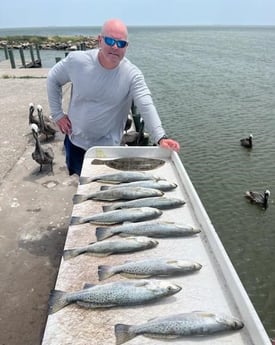 Flounder, Speckled Trout Fishing in Galveston, Texas