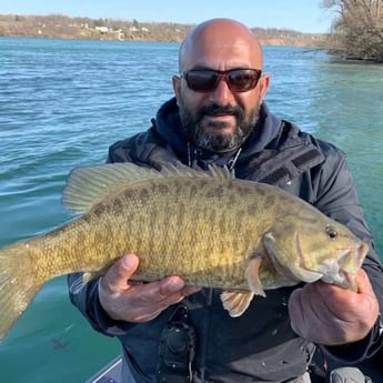 Smallmouth Bass fishing in Galveston, Texas