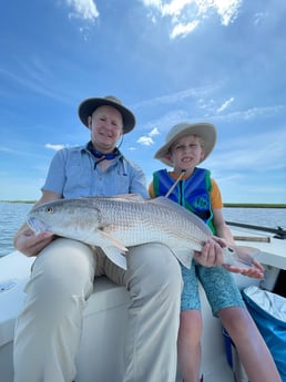 Redfish fishing in Wrightsville Beach, North Carolina