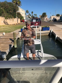 Redfish fishing in South Padre Island, Texas