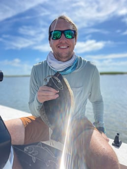 Flounder fishing in Wrightsville Beach, North Carolina