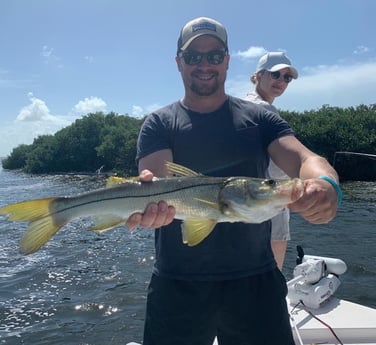 Snook fishing in Key Largo, Florida