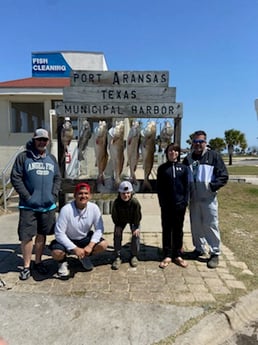 Black Drum, Sheepshead fishing in Port Aransas, Texas