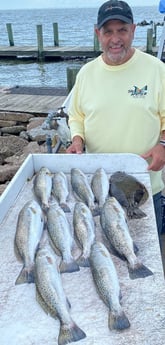 Flounder, Speckled Trout / Spotted Seatrout fishing in Texas City, Texas