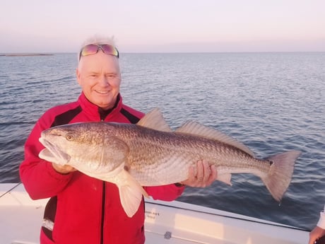 Redfish fishing in Sulphur, Louisiana