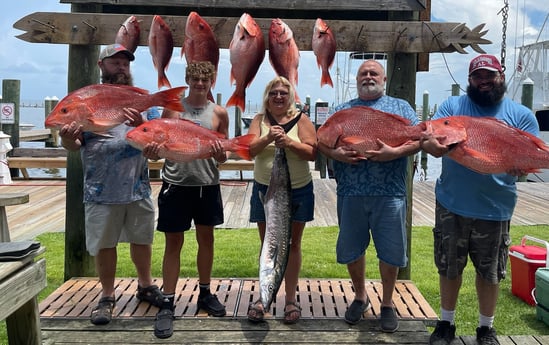 Red Snapper fishing in Gulf Shores, Alabama