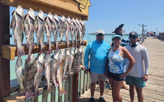 Fishing in Port Isabel, Texas