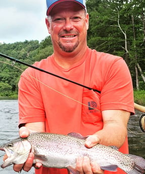 Rainbow Trout fishing in Broken Bow, Oklahoma