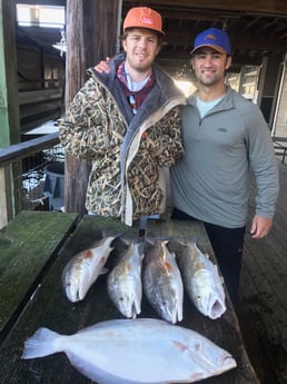 Flounder, Redfish fishing in Galveston, Texas